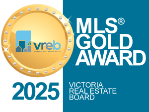 Top realtor Victoria BC MLS Gold Award 2025